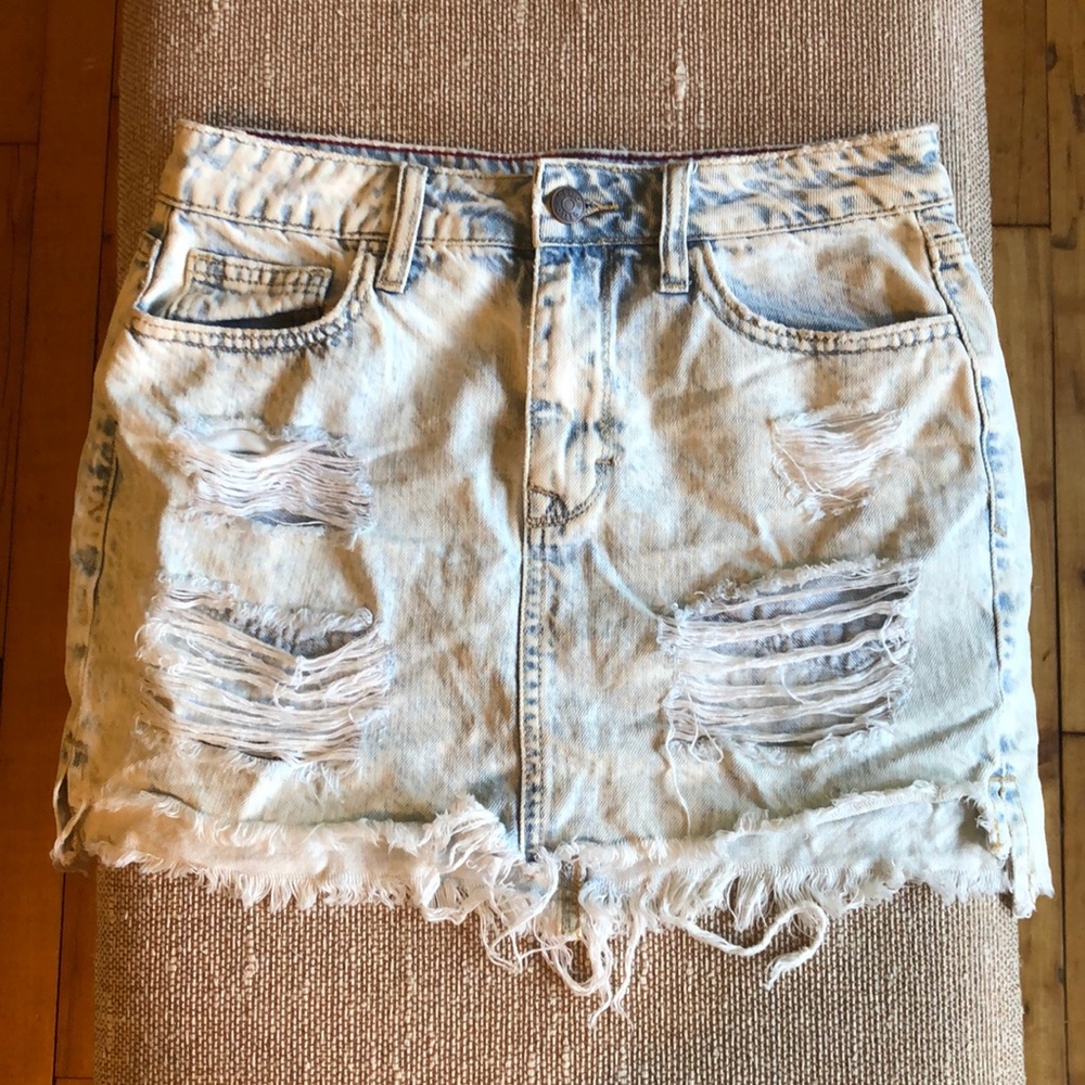 Jean skirt